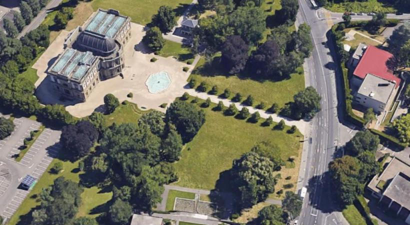 Le mémorial devrait être érigé sur une parcelle jouxtant le musée  de l’Ariana et appartenant à l’Etat.  GOOGLE STREET VIEW