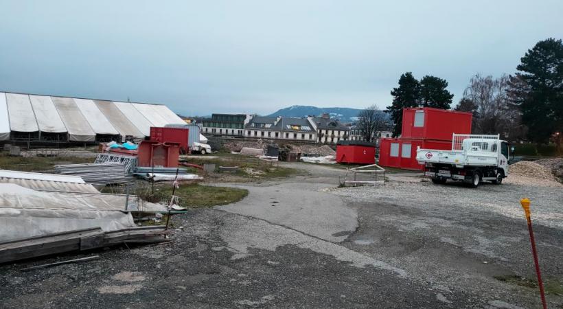 Les riverains du chantier devront s’armer de patience. MP