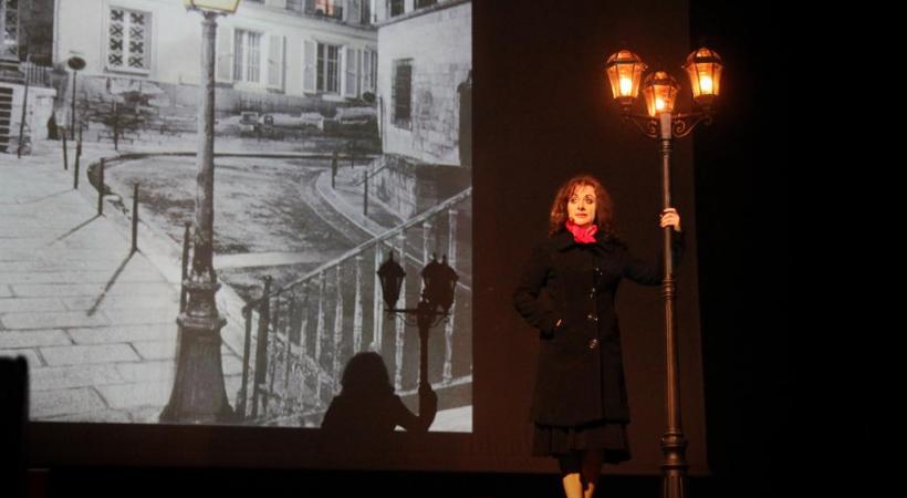 Jil Aigrot, la voix du film «La Môme», est brillante dans son rôle d’Edith Piaf. DR 