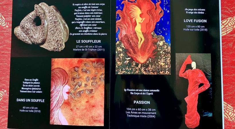 Chaque œuvre porte un message. ANTOINETTE DELEY