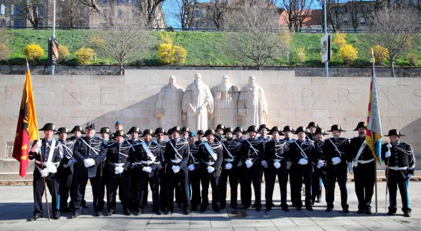 Des policiers unis par la passion de la musique. FRANK CHAUSSIVERT