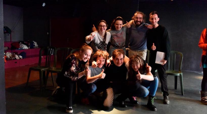 Les jeunes artistes de la Compagnie à Trois Temps sont passionnés d’opérette. DR