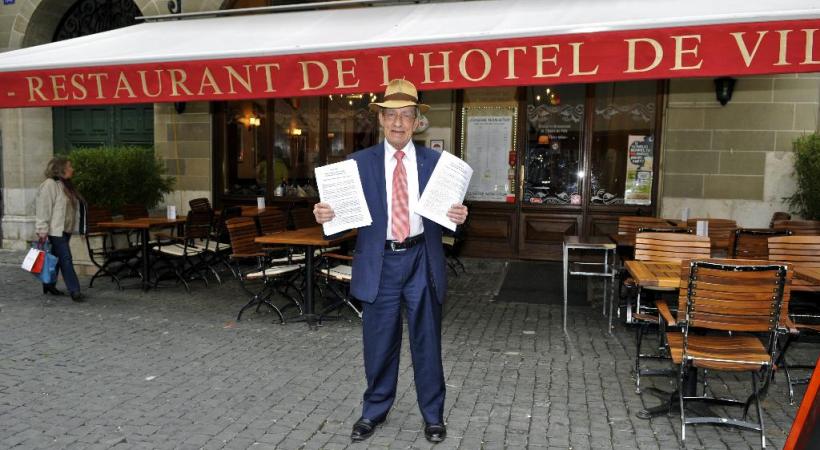 Le Père Glôzu ne s’attendait pas à autant de soutien. DAVID ROSEMBAUM-KATZMAN 