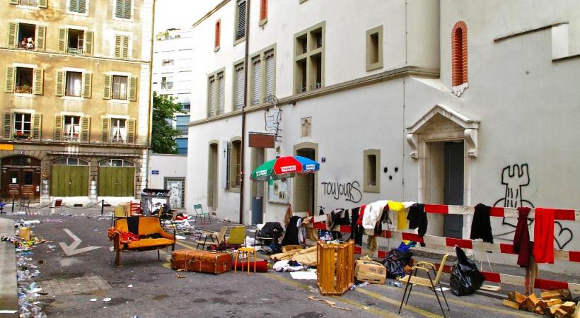 La Ville de Genève ne tolère plus les déchets sauvages. DAVID ROSEMBAUM-KATZMAN 
