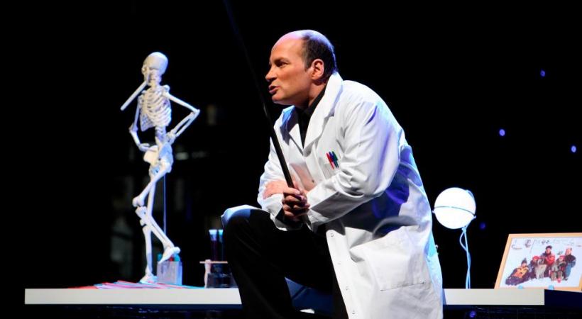 Paul Dewandre a conquis le monde entier avec son one-man-show «Les hommes viennent de Mars et les femmes de Vénus». DR