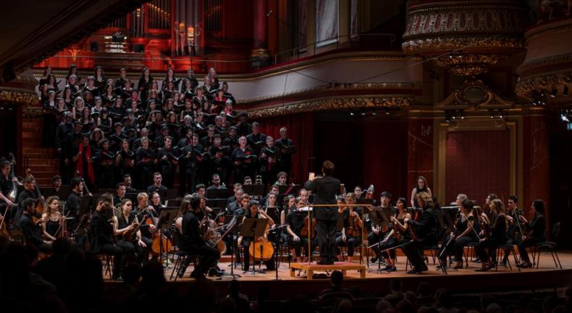 Une centaine de voix vont faire vibrer la bâtisse culturelle. FABIEN SCOTTI, 2022