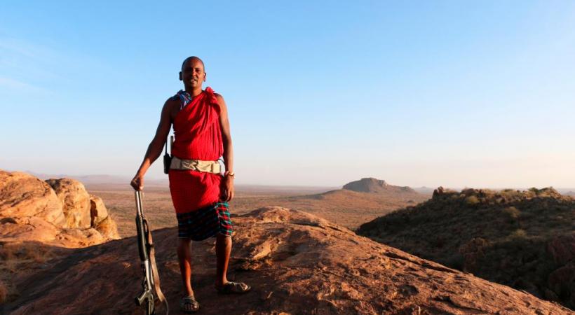 Chez des éleveurs masai, près d’Ilmotiok, au nord du comté de Laikipia. 