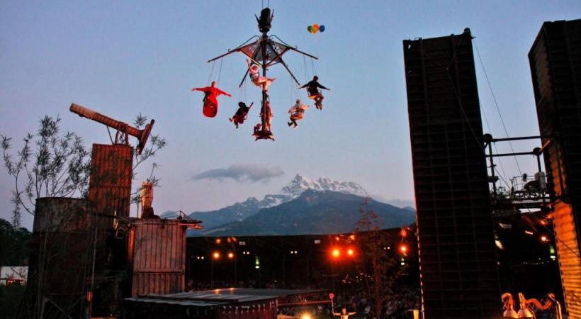 Un spectacle ubuesque à découvrir jusqu’au 15 juillet. ERNESTO GRAF