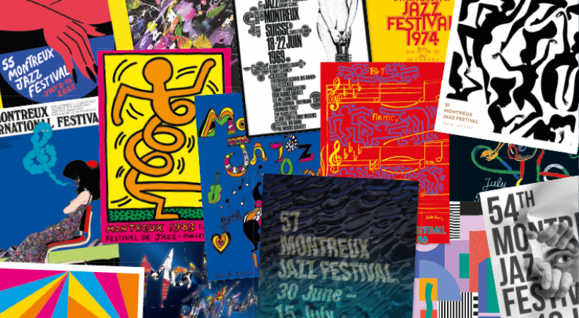 Depuis 1967, le Montreux Jazz Festival donne carte blanche à des artistes suisses pour réaliser son affiche. MJF