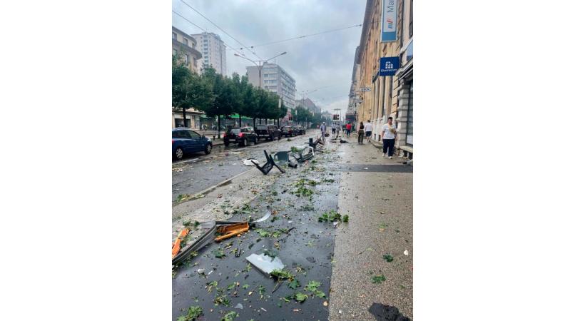 Les habitants ne sont pas prêts d’oublier l’orage qui s’est abattu  le lundi 24 juillet sur la cité neuchâteloise. SR