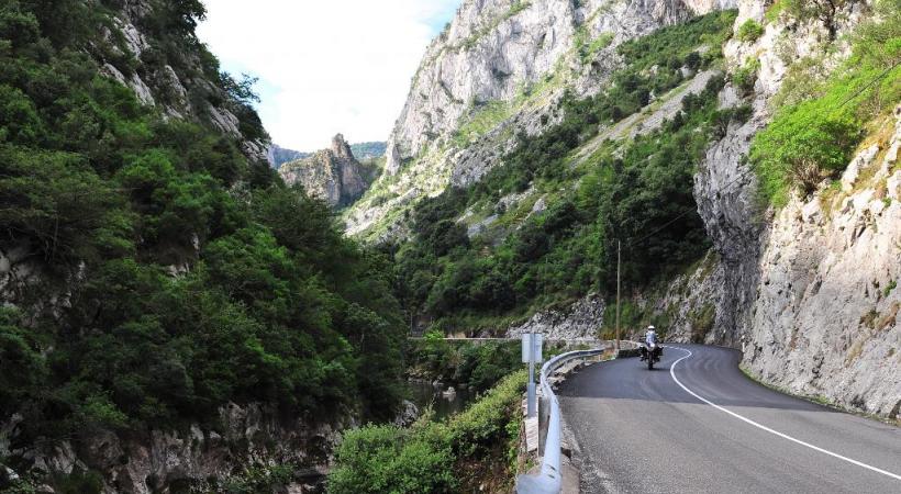 Sur les routes des Picos de Europa. Une place de Compostelle. St-Jacques, la place des pèlerins devant la cathédrale. 