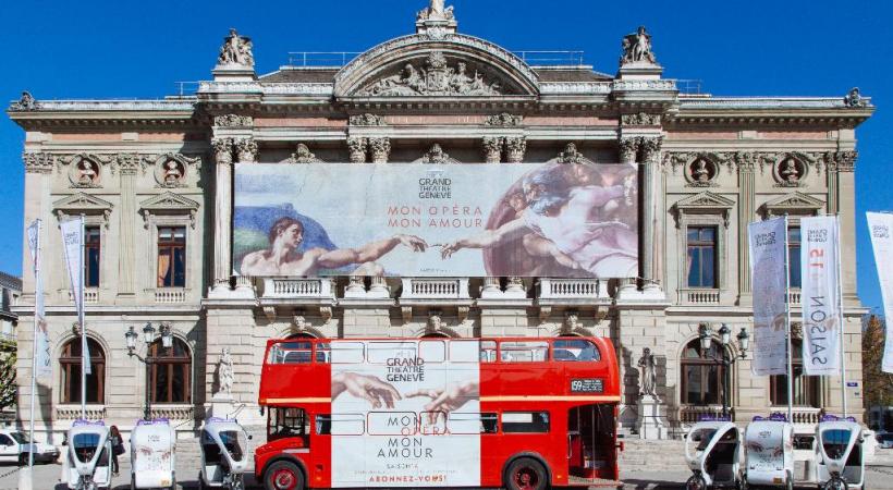 Le Grand Théâtre affiche sa passion pour l’opéra. GTG/SAMUEL RUBIO 