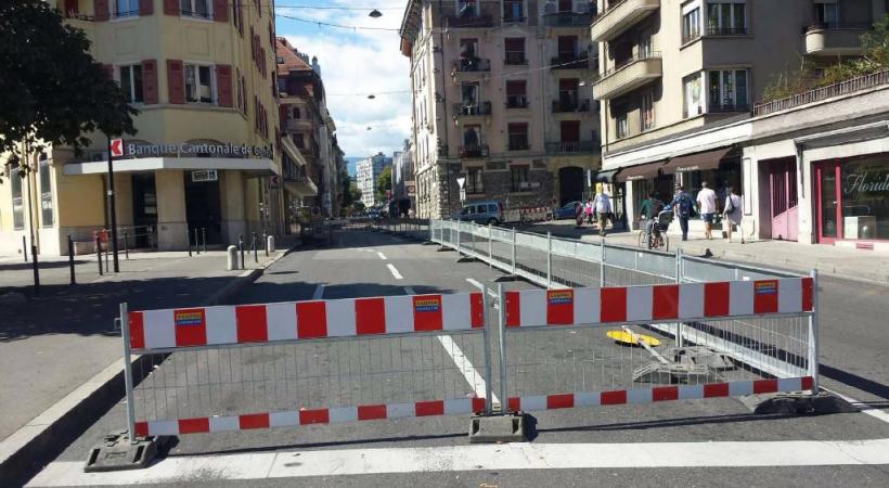La rue des Charmilles est désormais en sens unique. STéPHANE CHOLLET 