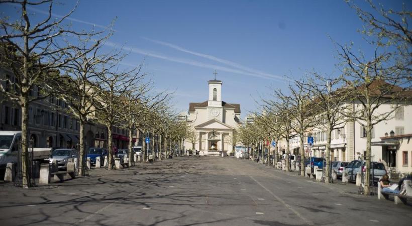 Les aménagements de la place du Marché de Carouge seront à visiter les 13 et 14 septembre. DR 