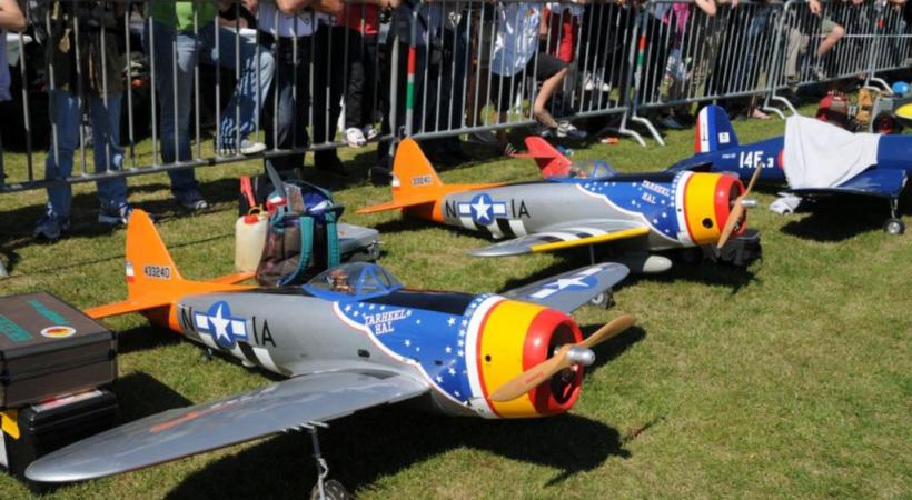 Des zincs miniatures fendront l’azur genevois ce week-end. 