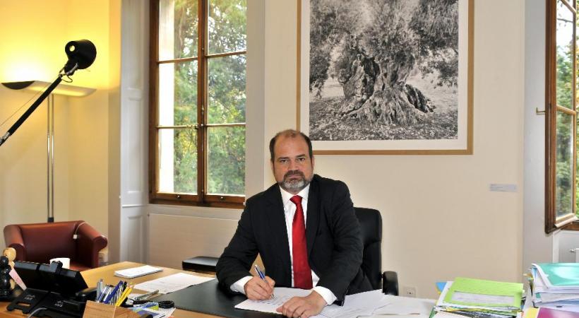 Le maire de la Ville de Genève Sami Kanaan entend rassembler par-delà les frontières. DRK/SFPA 