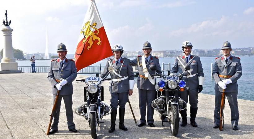 Samedi 4 octobre, la police genevoise célébrait son 200e anniversaire. DAVID ROSEMBAUM-KATZMAN 