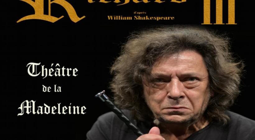 Alexandre Païta, dans la peau de Richard III. DR 