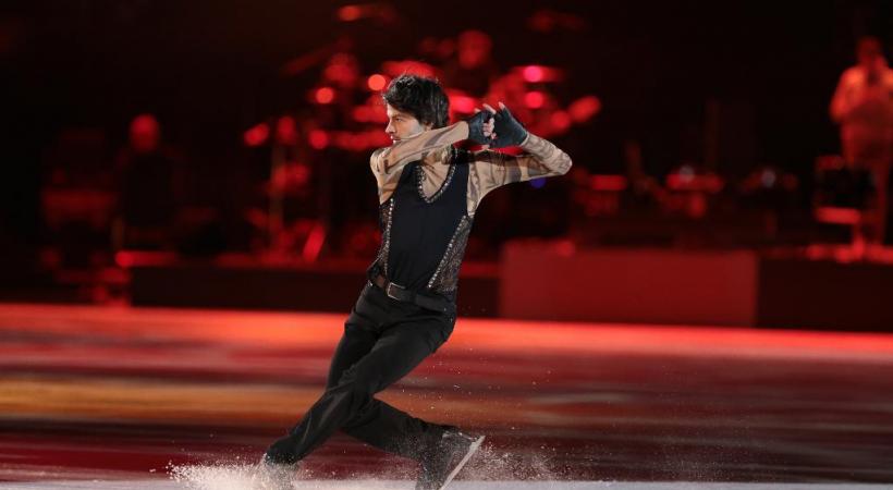 Soirée de gala exceptionnelle pour le virtuose Stéphane Lambiel. CHRISTOPHER TREVISAN 