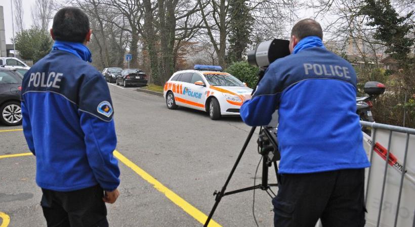 En 2013, Genève avait empoché 25 millions de francs uniquement avec les radars fixes et mobiles.  DAVID ROSEMBAUM-KATZMAN 