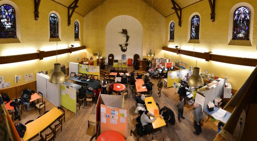 Le Temple des Pâquis abrite trois associations sociales dont deux sont laïques. PASCAL BITZ 