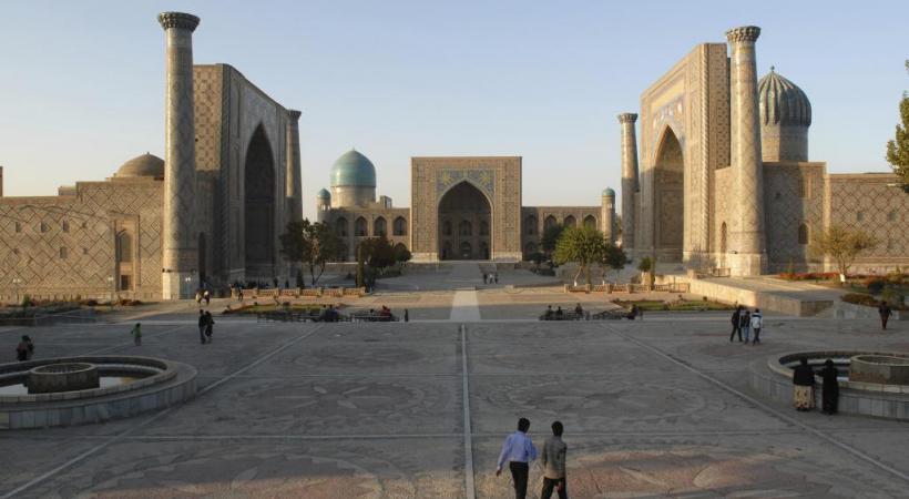 Christianisme et judaïsme ont influencé certaines représentations de l’art islamique. DR Des détails qui témoignent d’un art raffiné. DR La Médersa de Bukhara. DR Le dome de Samarcande. DR 