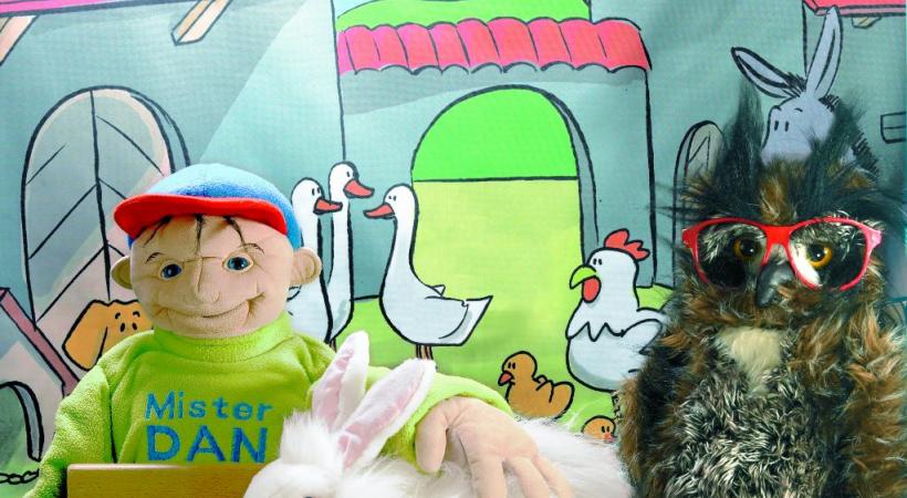 Des marionnettes pour faire comprendre  aux petits l’importance du courage. DR 