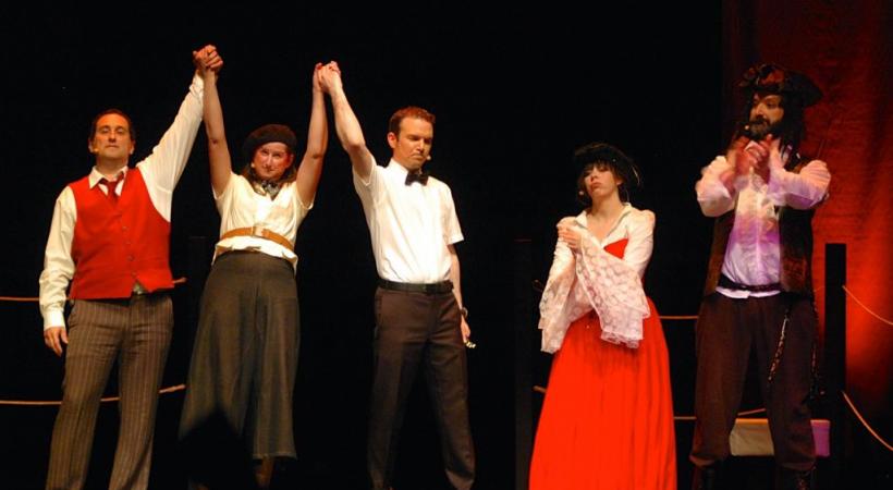 Les comédiens doivent rivaliser d’audace et d’esprit pour conquérir le public. DR DR