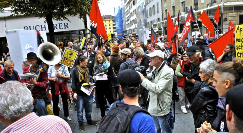 Une famille politique présente sur le terrain. DAVID ROSEMBAUM-KATZMAN 