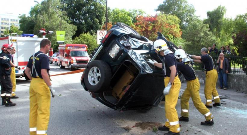 Les accidents avec lésions corporelles ont augmenté mais les cas mortels sont restés stables (11 en 2014). PHOTO ARCHIVES/DR 