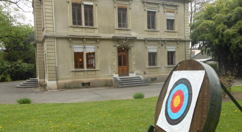 La belle propriété des archers est située dans un périmètre qui va se densifier. DR 