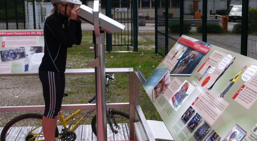 Un parcours de 54 kilomètres reliant dix plate-formes didactiques. DR 