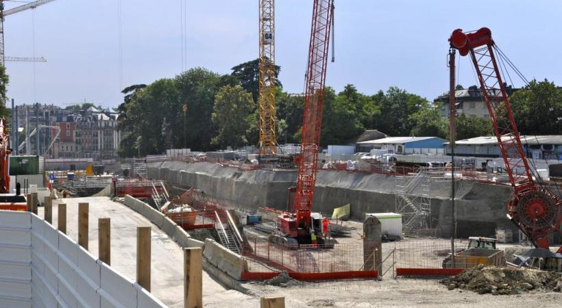 Un chantier dont les coûts n’ont cessé d’augmenter. DAVID ROSEMBAUM-KATZMAN 