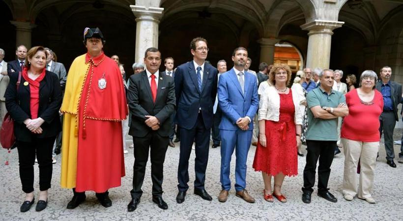 Carlos Medeiros élu, le mardi 2 juin, 1er citoyen de la Ville de Genève. C’est la première fois qu’un élu MCG occupe la présidence du délibératif de la Ville de Genève. DAVID ROSEMBAUM-KATZMAN 