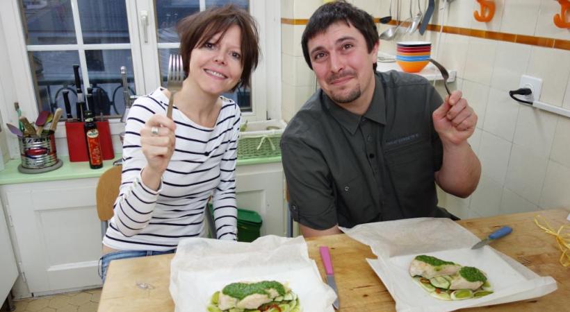 Annick Jeanmairet et Nicolas Audebrand DR