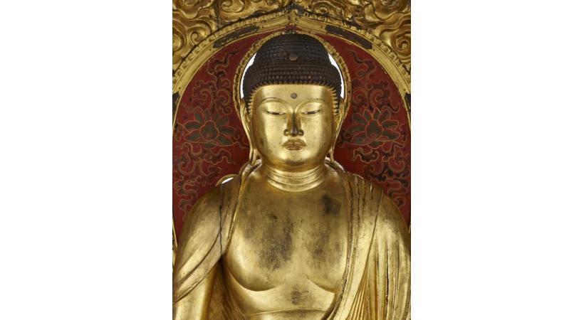 «The Amida Buddha», une œuvre de la collection japonaise du MEG. DR 