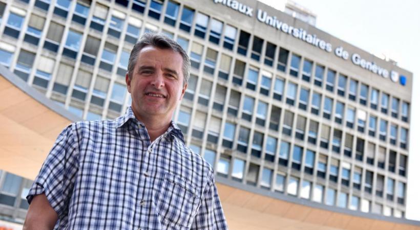 Implanté à Genève, Beqir Ramushi est resté fidèle aux HUG, au point d’y travailler aujourd’hui. PASCAL BITZ 