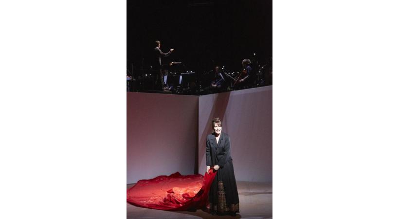 La comédienne française avait été ovationnée lors du Festival d’Avignon, l’été dernier. DR 