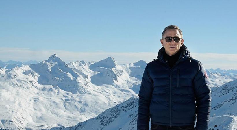 Les sommets entourant Sölden offrent un coup d’œil à 360 degrés sur les Alpes et les Dolomites. ÖTZTAL TOURISMUS Daniel Craig alias James Bond à Solden pendant le tournage de «Spectre». DR Chaque année, quelque 200’000 personnes se déplacent pour faire la connaissance d’Ötzi. DR 
