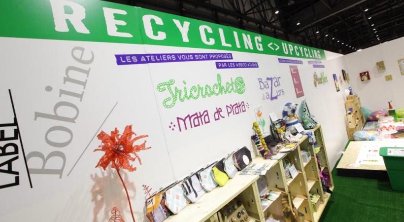 L’atelier «Recycling-Upcycling» pour apprendre les éco-gestes. DR 