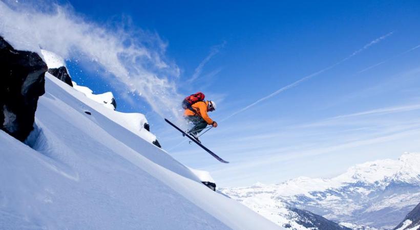 Le freeride est roi dans la station du Val de Bagnes. DR 