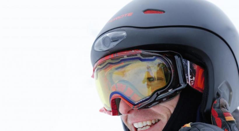 Du GPS et des capteurs dans le Forcite Alpine, casque de ski intelligent. DR 