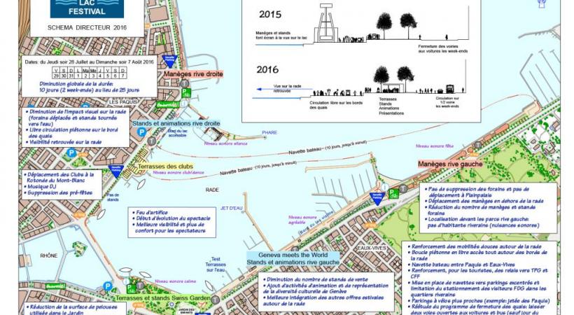 Le plan détaillé du programme du «Genève lac festival» a été révélé le 17 novembre. DR 