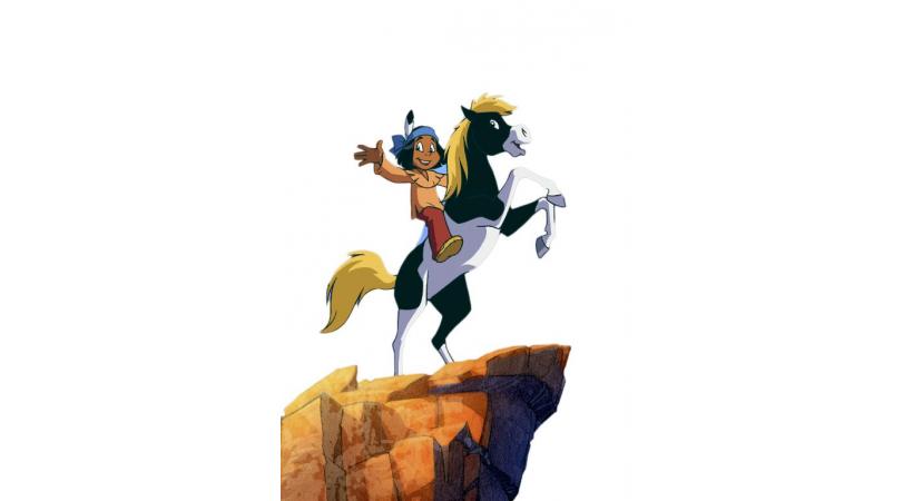 Yakari, le petit sioux qui parle aux animaux. DR 