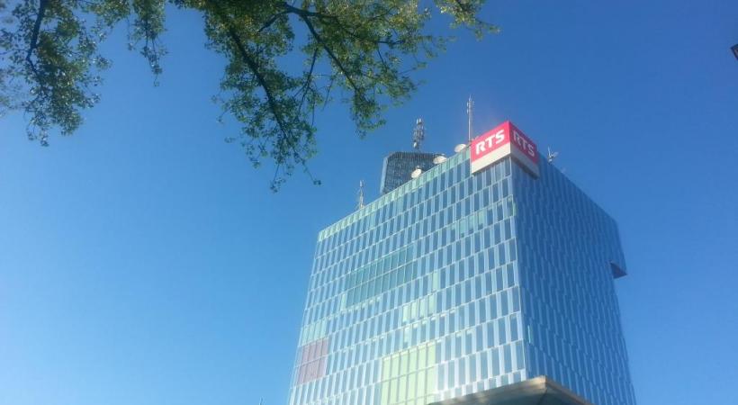La tour de la RTS, symbole de l’enracinement des médias à Genève. DR 