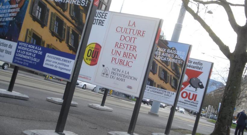 Les électeurs genevois devront se prononcer sur 13 sujets. BD 