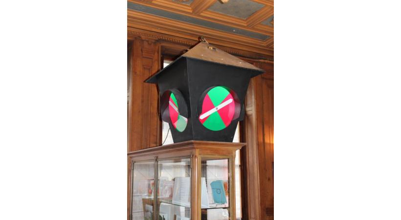 La copie du feu installé en 1933 au boulevard Georges-Favon. DR 