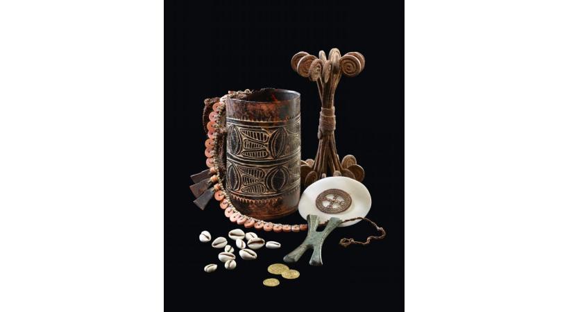 Des objets précieux utilisés pour les transactions commerciales. DR 