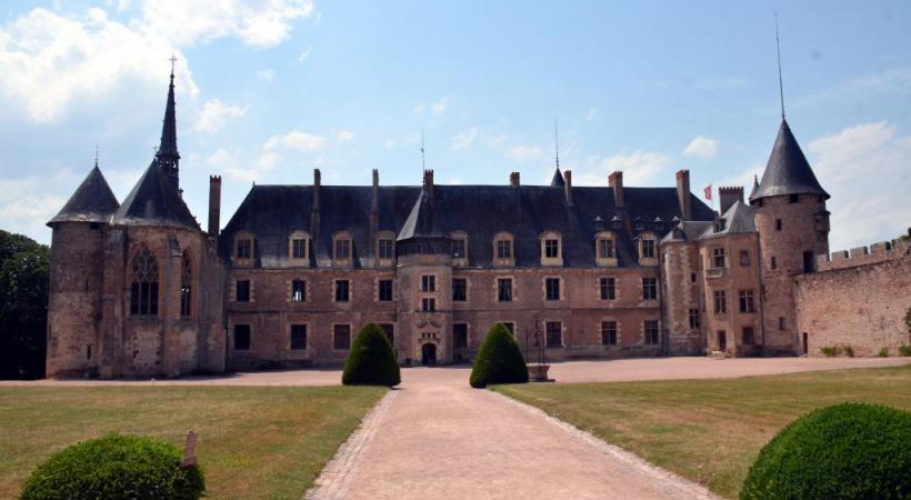 Chaudes-Aigues, dans le Cantal.