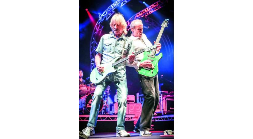 Le groupe légendaire Status Quo. CHRISTIE GOODWIN 